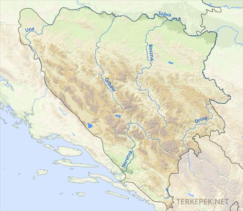 Bosznia vízrajza