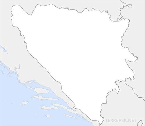Bosznia vaktérkép